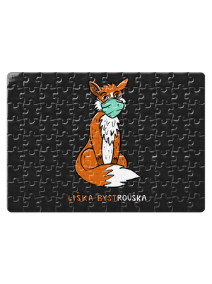 Liška Bystrouška puzzle White