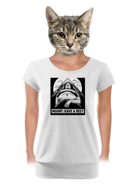 dámské tričko s lemem