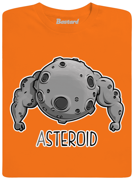 Asteroid pánské tričko Orange