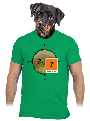 Zdoláno pánské tričko Kelly Green