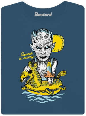 Summer is coming 2 dámské tričko premium Petrol Blue