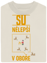 unisex mikina bez kapuce