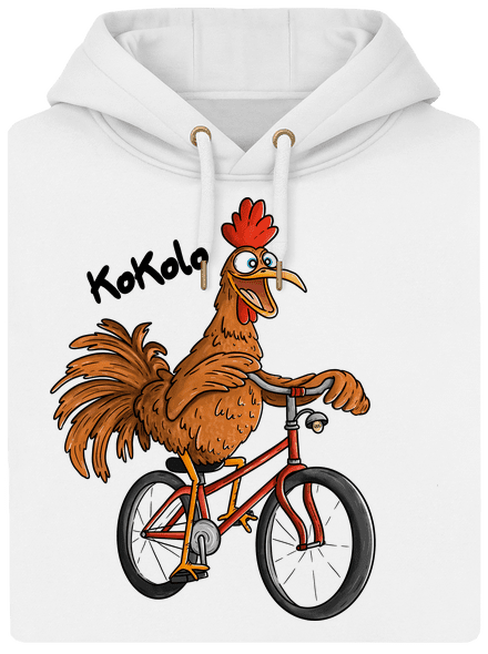 Kokolo unisex mikina premium Snowwhite
