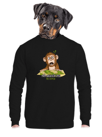 unisex mikina bez kapuce