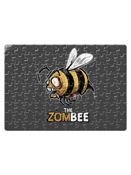 ZomBee - žlutá puzzle White