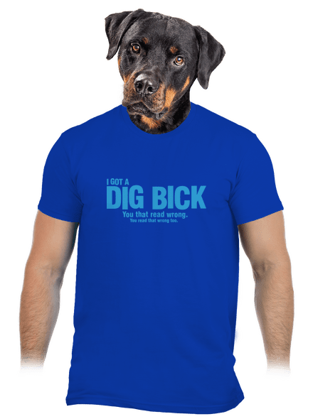 Dig bick pánské tričko Royal Blue