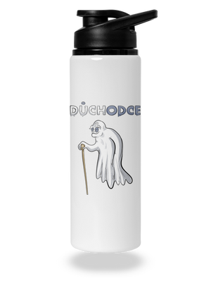 Duch důchodce lahev na vodu White