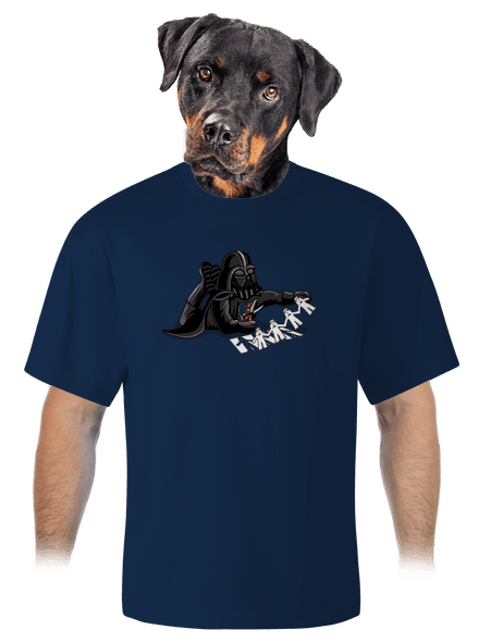 Klonování trooperů unisex tričko oversized Midnight Blue