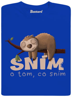 Sním o tom, co sním pánské dlouhý rukáv Royal Blue