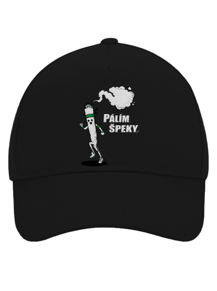 Pálím špeky kšiltovka baseballka Black