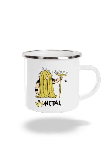 Metalista plecháček White