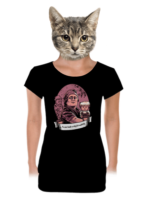 dámské tričko s lemem