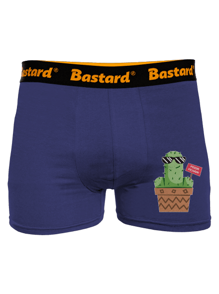 Pozor píchám boxerky Blue Navy