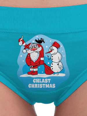 Chlast Christmas dámské kalhotky Turquoise