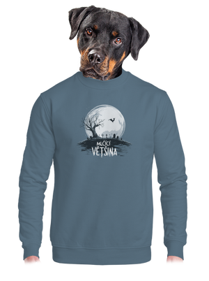 unisex mikina bez kapuce