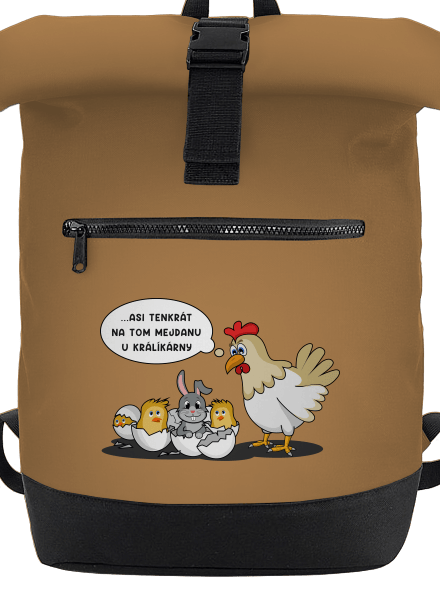 Mejdan u králíkárny batoh Caramel