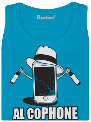 Al Cophone dámské tílko klasické Blue Atol