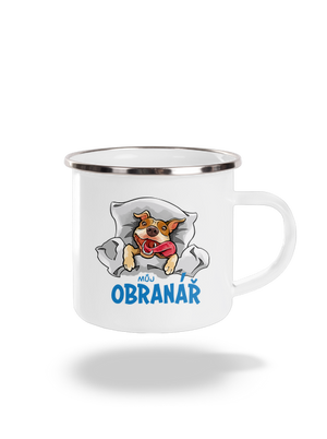 Můj obranář plecháček White