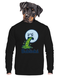 unisex mikina bez kapuce