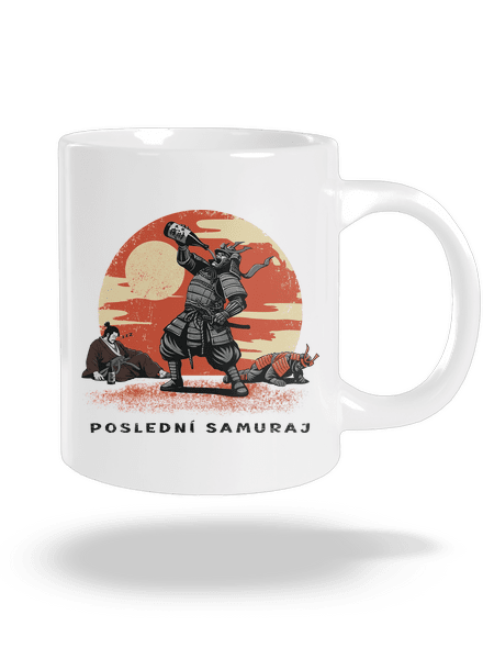 Poslední samuraj velký hrnek White