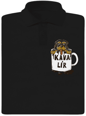 Kávalír pánská polokošile Black