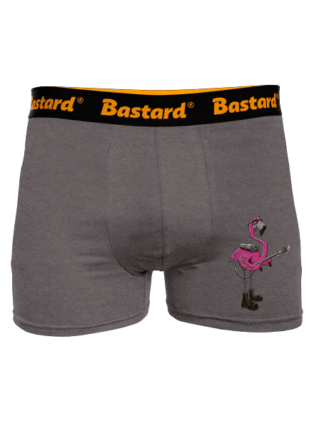 Plamenomeťák boxerky Gray Melange