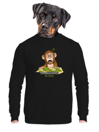 unisex mikina bez kapuce