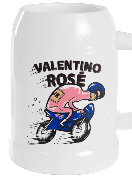 Valentino Rose půllitr White