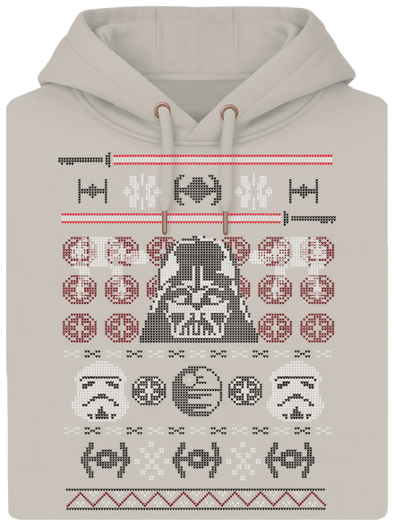 Vader na svetru unisex mikina premium Pastel Macchiato