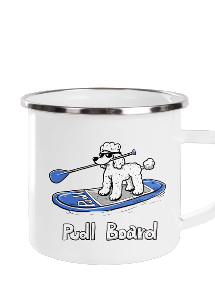 Pudl board plecháček White