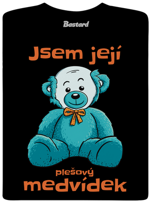 Plešový medvídek pánské tričko Black