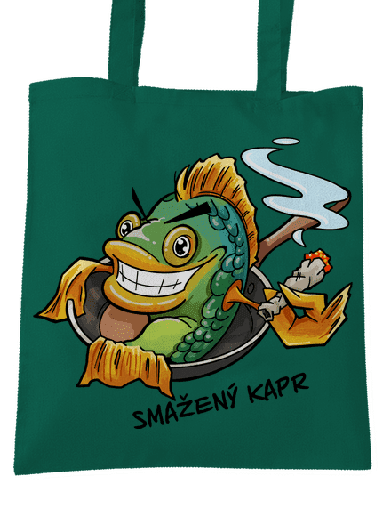 Smažený kapr taška Bottle Green WM