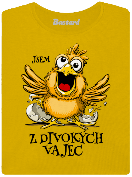 Z divokých vajec dámské tričko Yellow