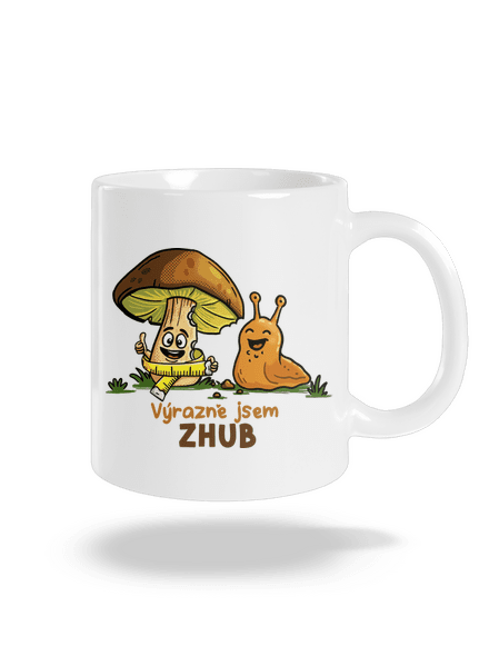 Jsem zhub klasický hrnek White