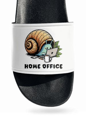 Šnekův home office pantofle White