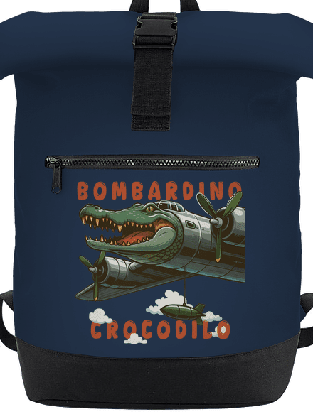 Bombardino Crocodilo – Italian Brainrot batoh French Navy
