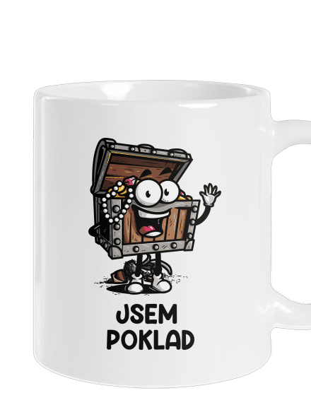 Jsem poklad klasický hrnek White