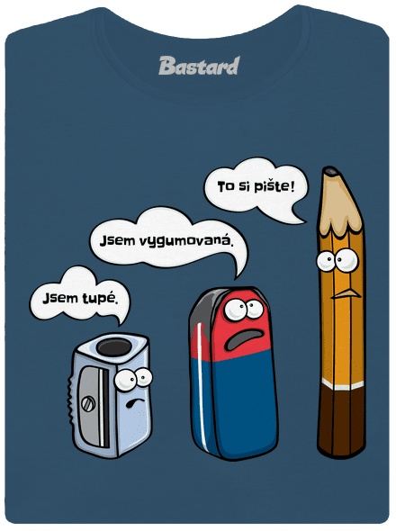 To si pište dámské tričko premium Petrol Blue