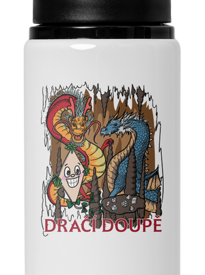 Dračák lahev na vodu White