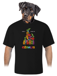 unisex tričko oversized