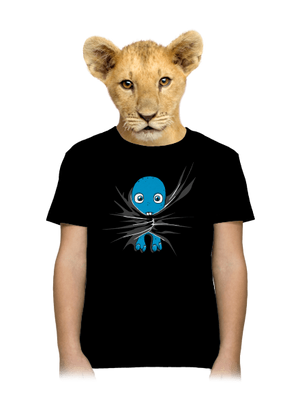 Bubák dětské tričko Black