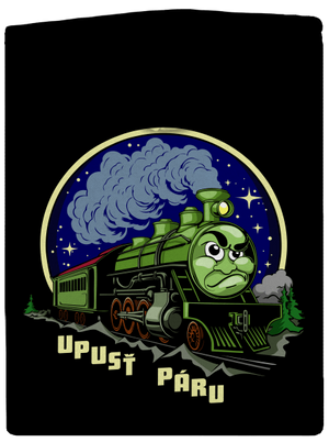 Upusť páru dámská mikina na zip Black