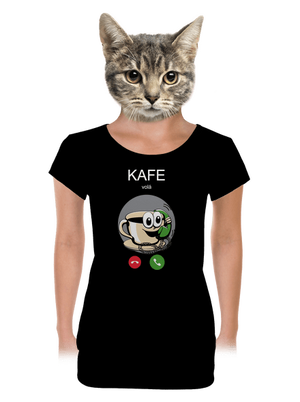 dámské tričko s lemem