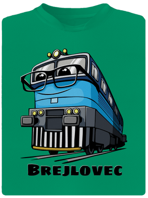 Brejlovec pánské sportovní tričko Kelly Green Mal