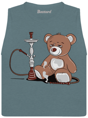 Šíša dámské tílko volné Heather Deep Teal