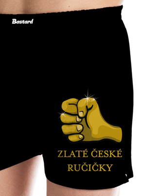 Ručičky pánské trenky Black