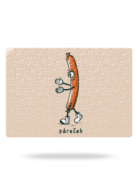 Páreček puzzle White