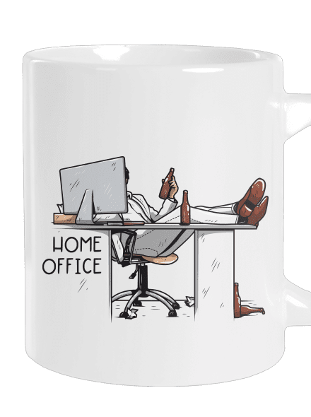 Home Office velký hrnek White