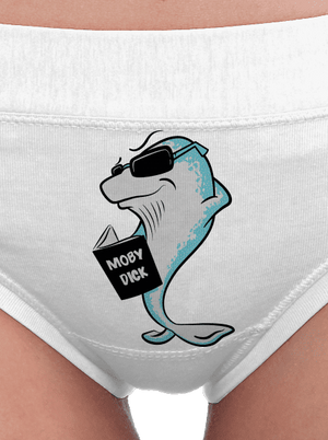 Moby Dick dámské kalhotky White