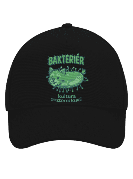 Bakteriér kšiltovka baseballka Black